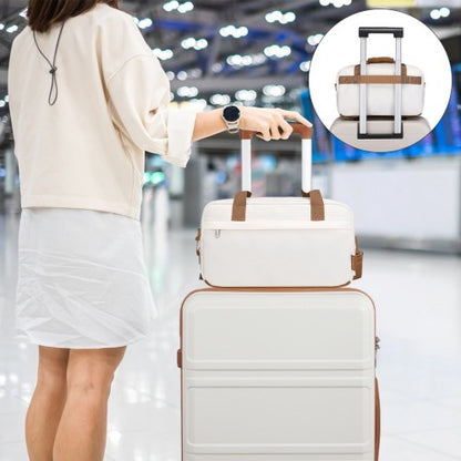 EA2369S - Kono Lightweight Water-Resistant Foldable Under Seat Travel Carry-on Duffel Bag Small