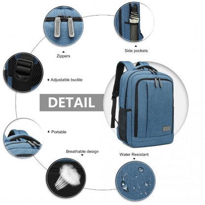 Kono EM2111S blue backpack – detail view 4