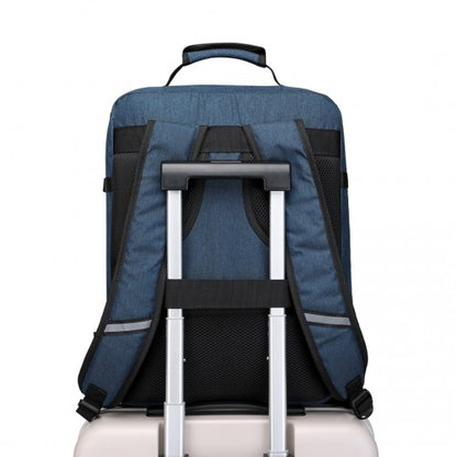 Kono EM2231M navy backpack – detail view 4