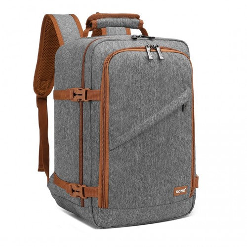 EM2231S - Kono Lightweight Cabin Bag Travel Business Backpack