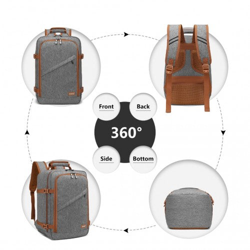 EM2231S - Kono Lightweight Cabin Bag Travel Business Backpack
