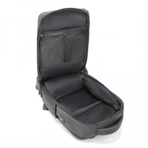 Kono EQ2344 grey travel backpack – detail view 13