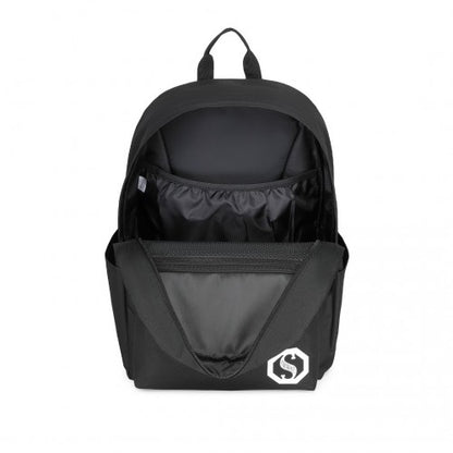 EQ2360 - Kono Durable Polyester Glow-in-the-Dark School Backpack