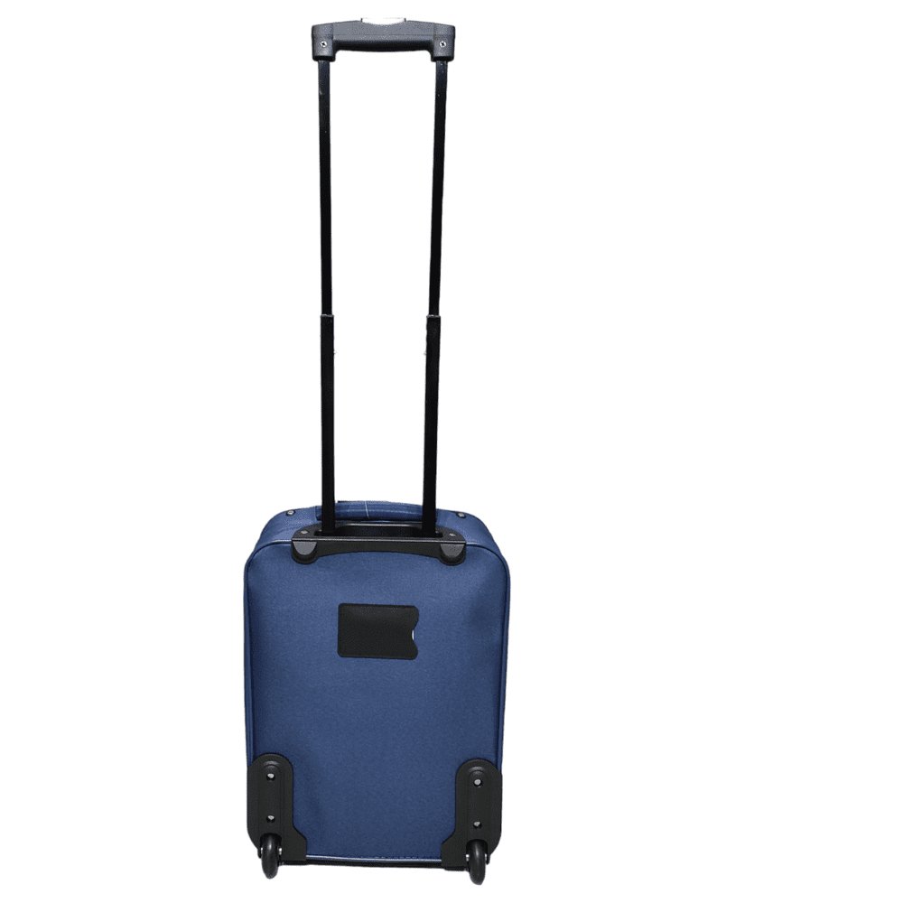 Eagle 2 Wheel Lightweight Expandable Suitcase - Travel Luggage Cabin Trolley Bag | Easy Luggage Navy - Easy Luggage