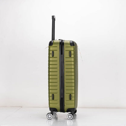 EAGLE Hexagon ABS Hard Shell 4 Wheels Khaki - Easy Luggage