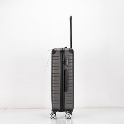 EAGLE Hexagon ABS Hard Shell 4 Wheels Grey - Easy Luggage