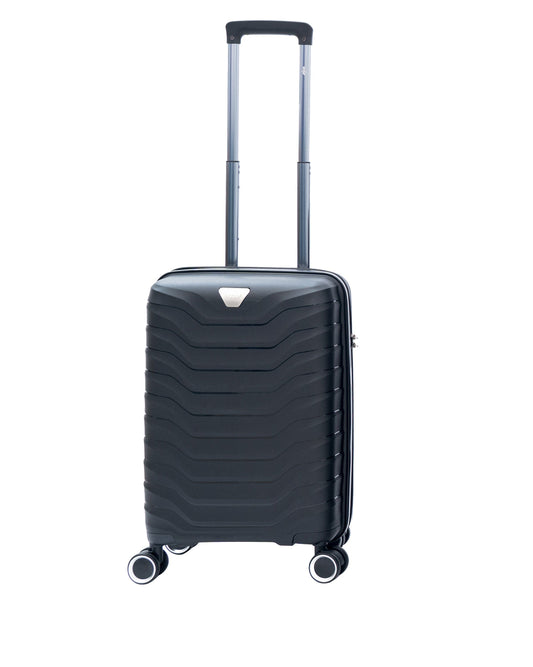 Eagle Verona 20-inch black suitcase – front view