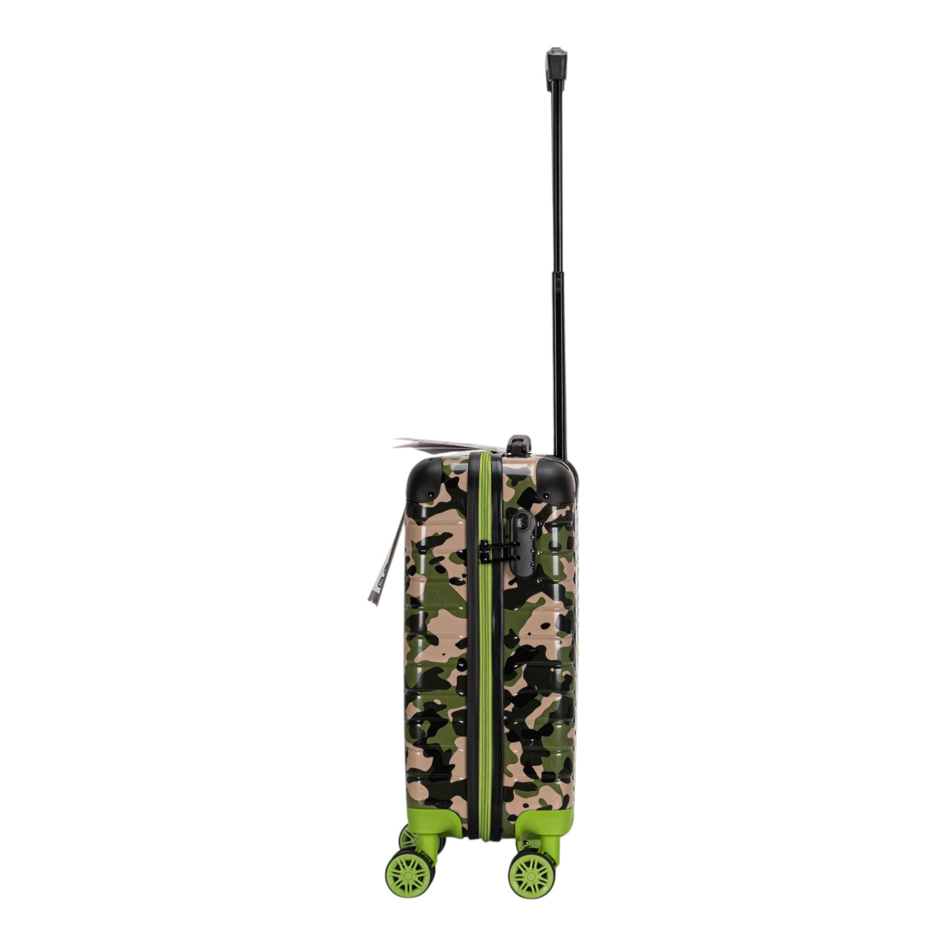 Eagle Camouflage Print Lightweight 4 Wheel ABS Hard Shell Luggage Suitcase - Extra Extra Large 32 Inch