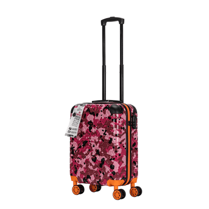 Eagle Camouflage Print Lightweight 4 Wheel ABS Hard Shell Luggage Suitcase - Extra Extra Large 32 Inch