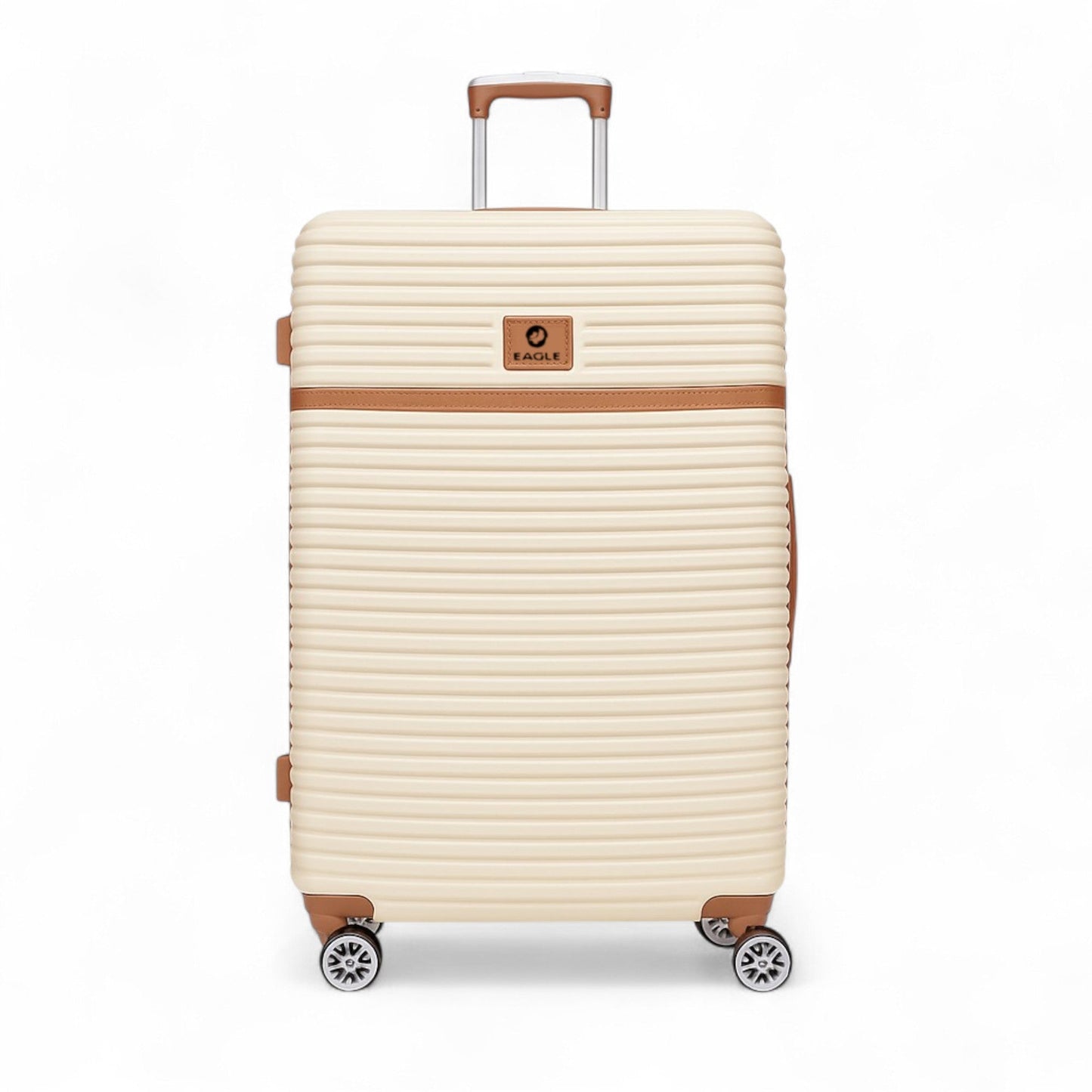 Eagle Lightweight Wheeled Luggage - Durable ABS Carry-On for Seamless Check-In and On-the-Go Adventures - Large