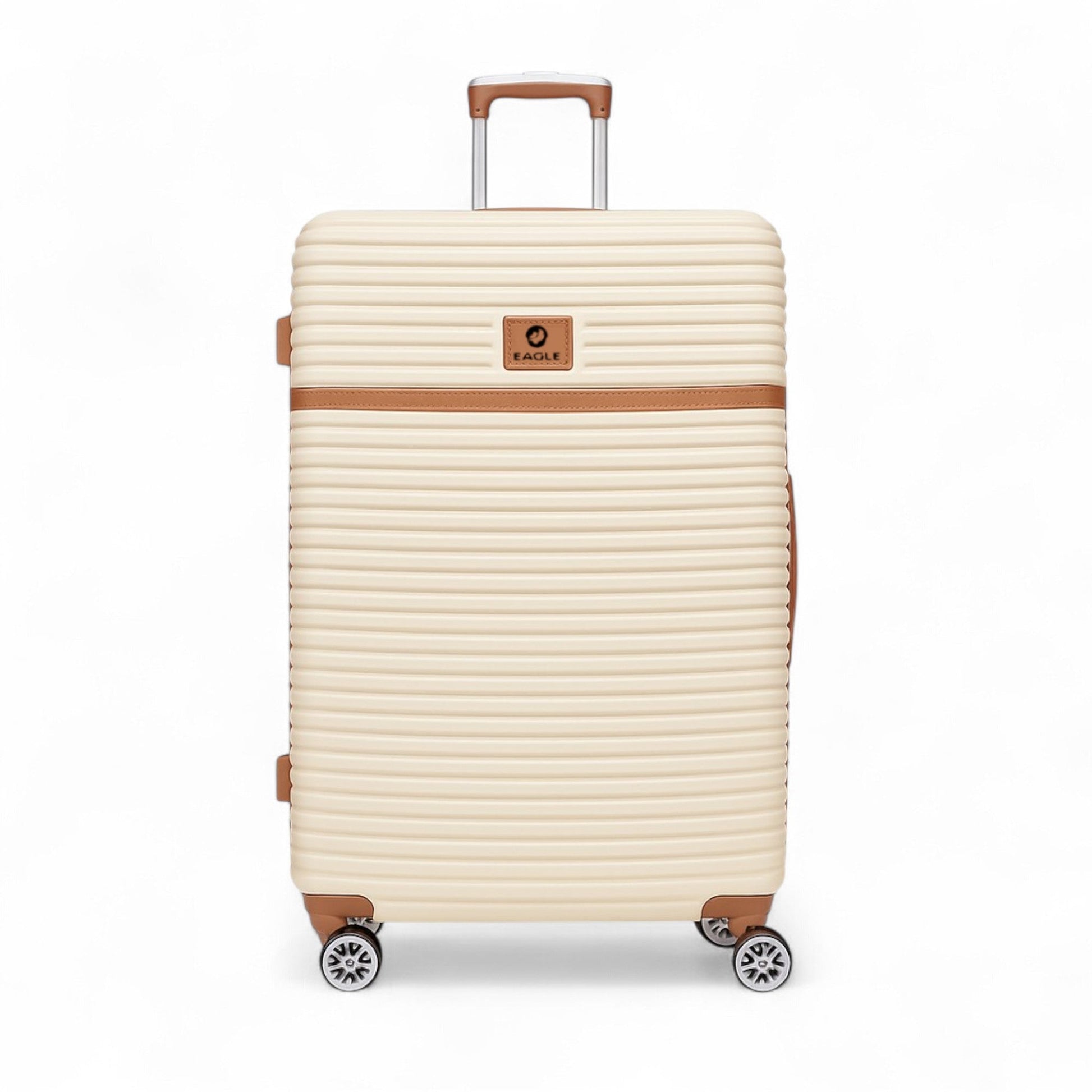 Eagle Lightweight Wheeled Luggage - Durable ABS Carry-On for Seamless Check-In and On-the-Go Adventures - Large