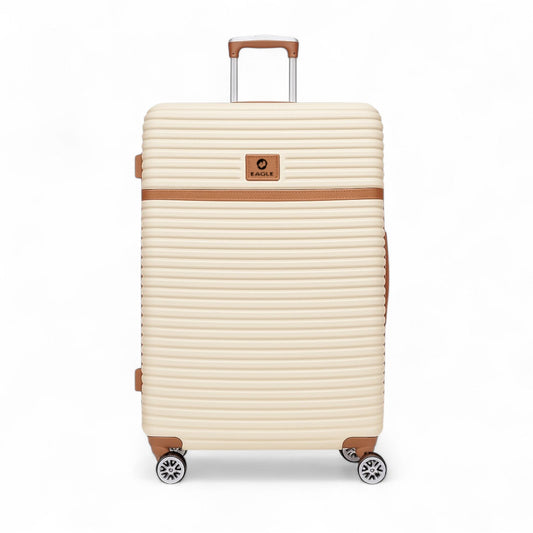 Eagle Lightweight Wheeled Luggage - Durable ABS Carry-On for Seamless Check-In and On-the-Go Adventures - Large