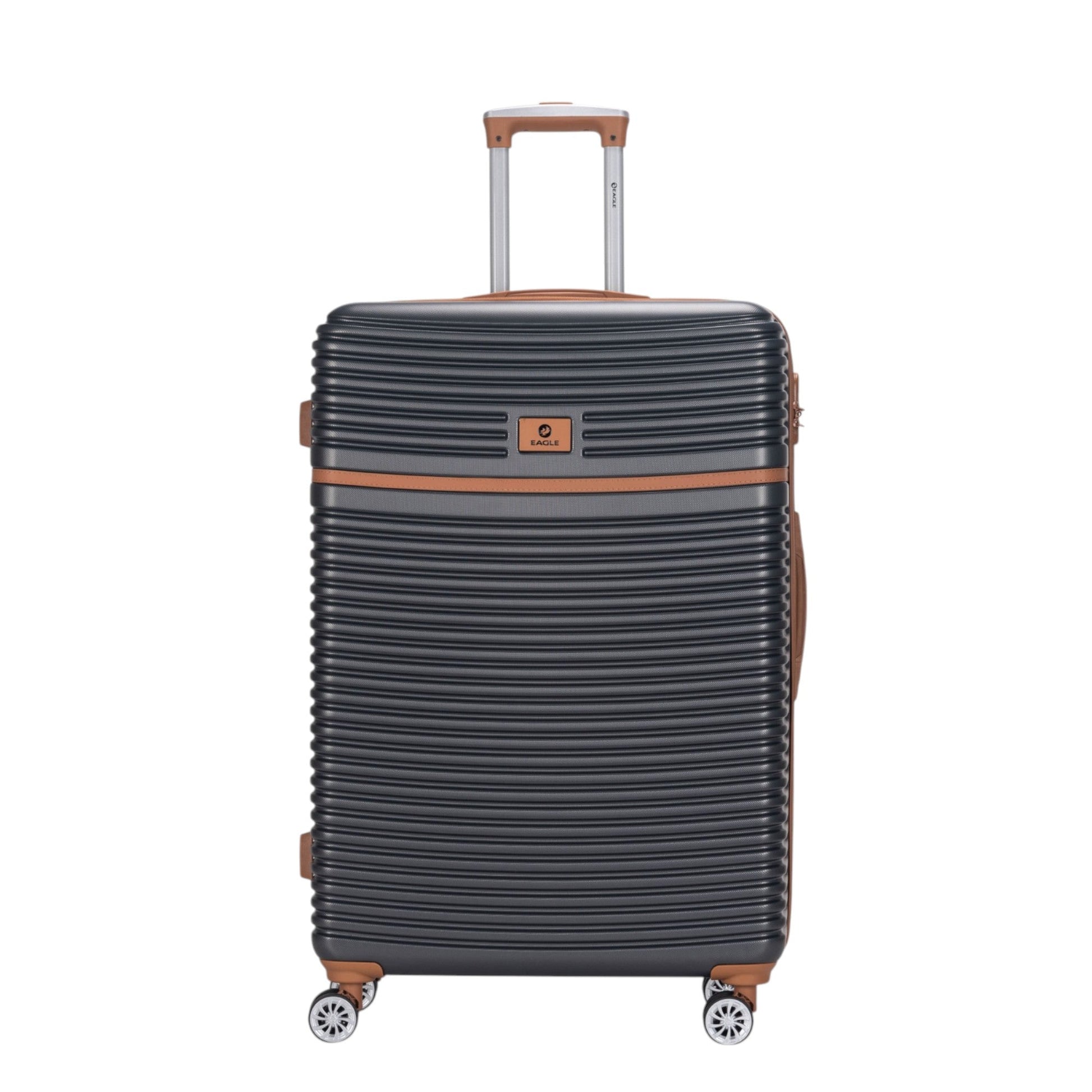 Eagle Lightweight Wheeled Luggage - Durable ABS Carry-On for Seamless Check-In and On-the-Go Adventures - Large