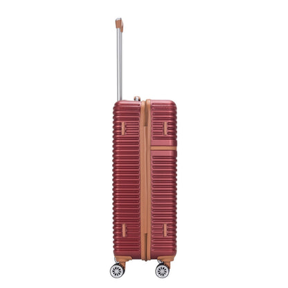 Eagle Lightweight Wheeled Luggage - Durable ABS Carry-On for Seamless Check-In and On-the-Go Adventures - Large