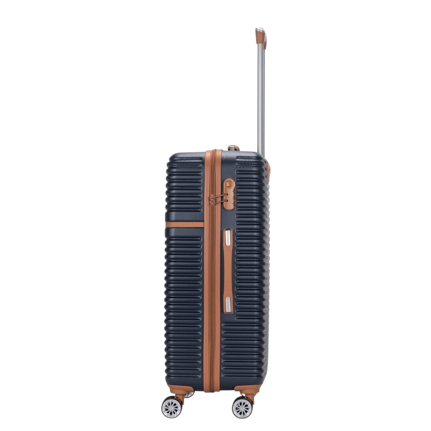 Eagle Lightweight Wheeled Luggage - Durable ABS Carry-On for Seamless Check-In and On-the-Go Adventures - Large
