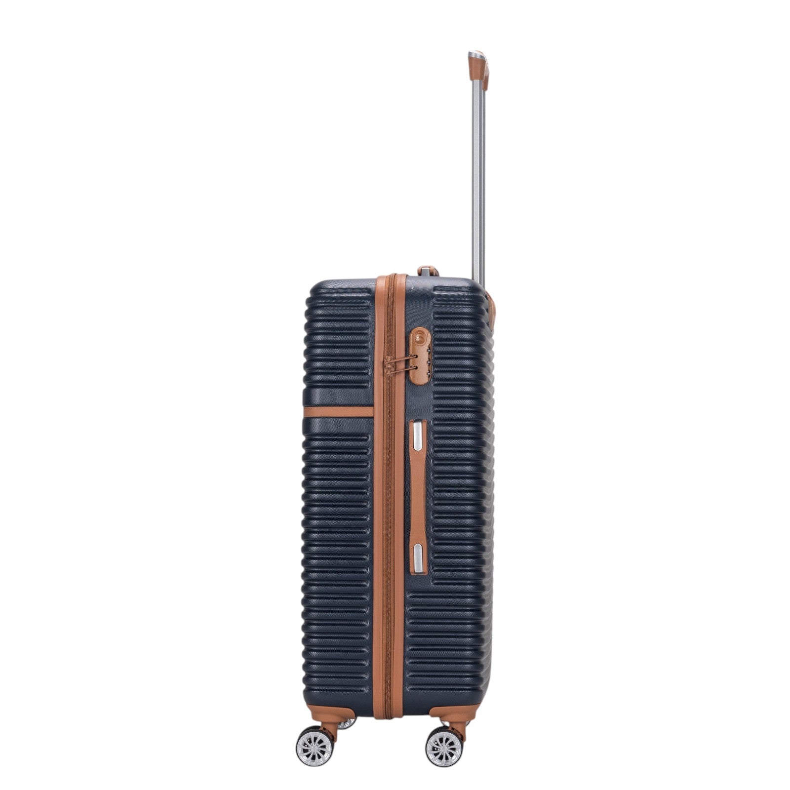 Eagle Lightweight Wheeled Luggage - Durable ABS Carry-On for Seamless Check-In and On-the-Go Adventures - Large