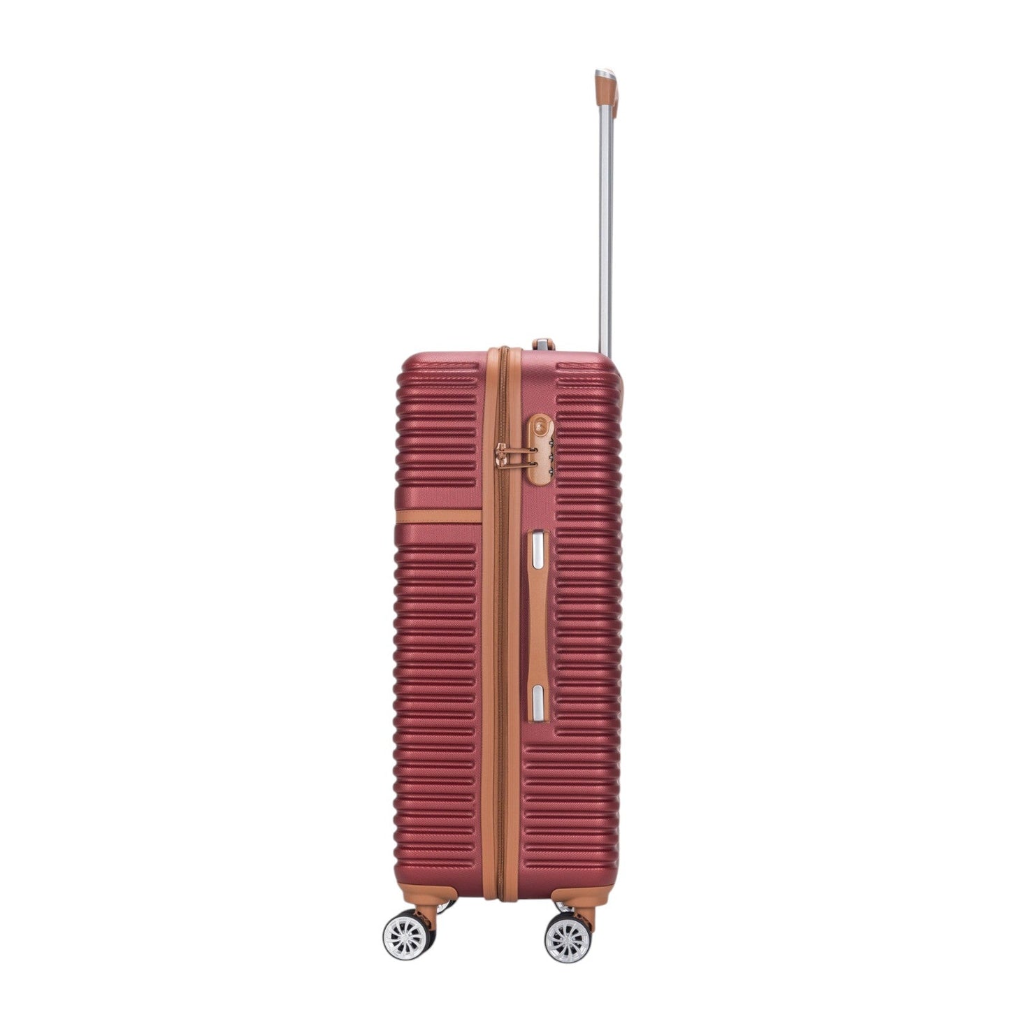 Eagle Lightweight Wheeled Luggage - Durable ABS Carry-On for Seamless Check-In and On-the-Go Adventures - Large