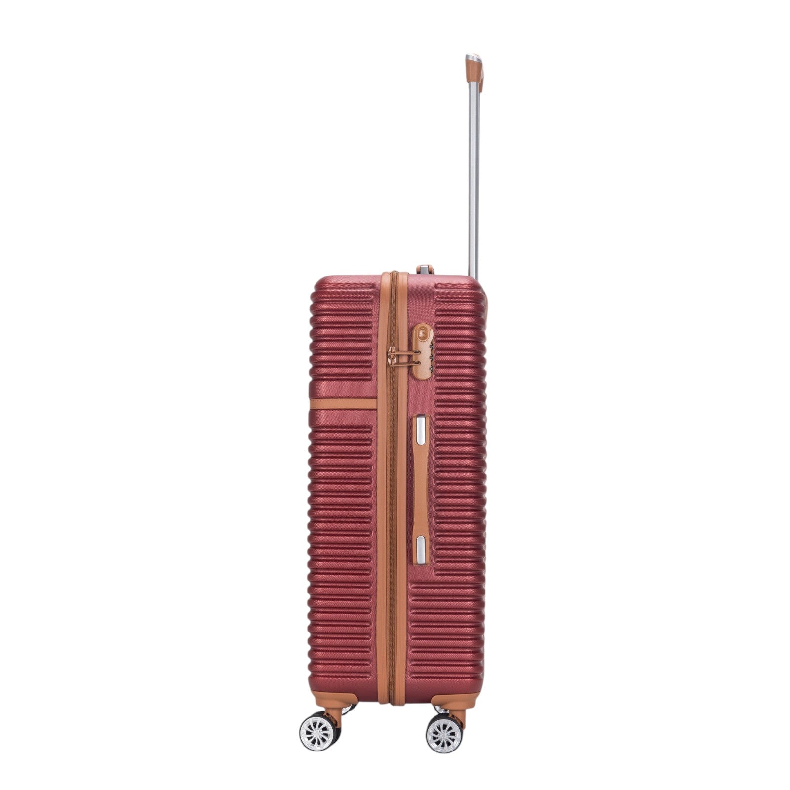 Eagle Lightweight Wheeled Luggage - Durable ABS Carry-On for Seamless Check-In and On-the-Go Adventures - Large