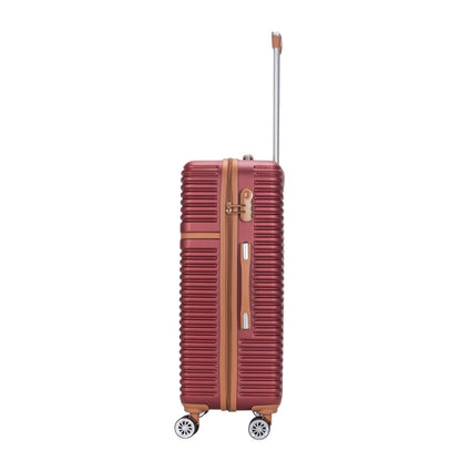 Eagle Lightweight Wheeled Luggage - Durable ABS Carry-On for Seamless Check-In and On-the-Go Adventures - Large