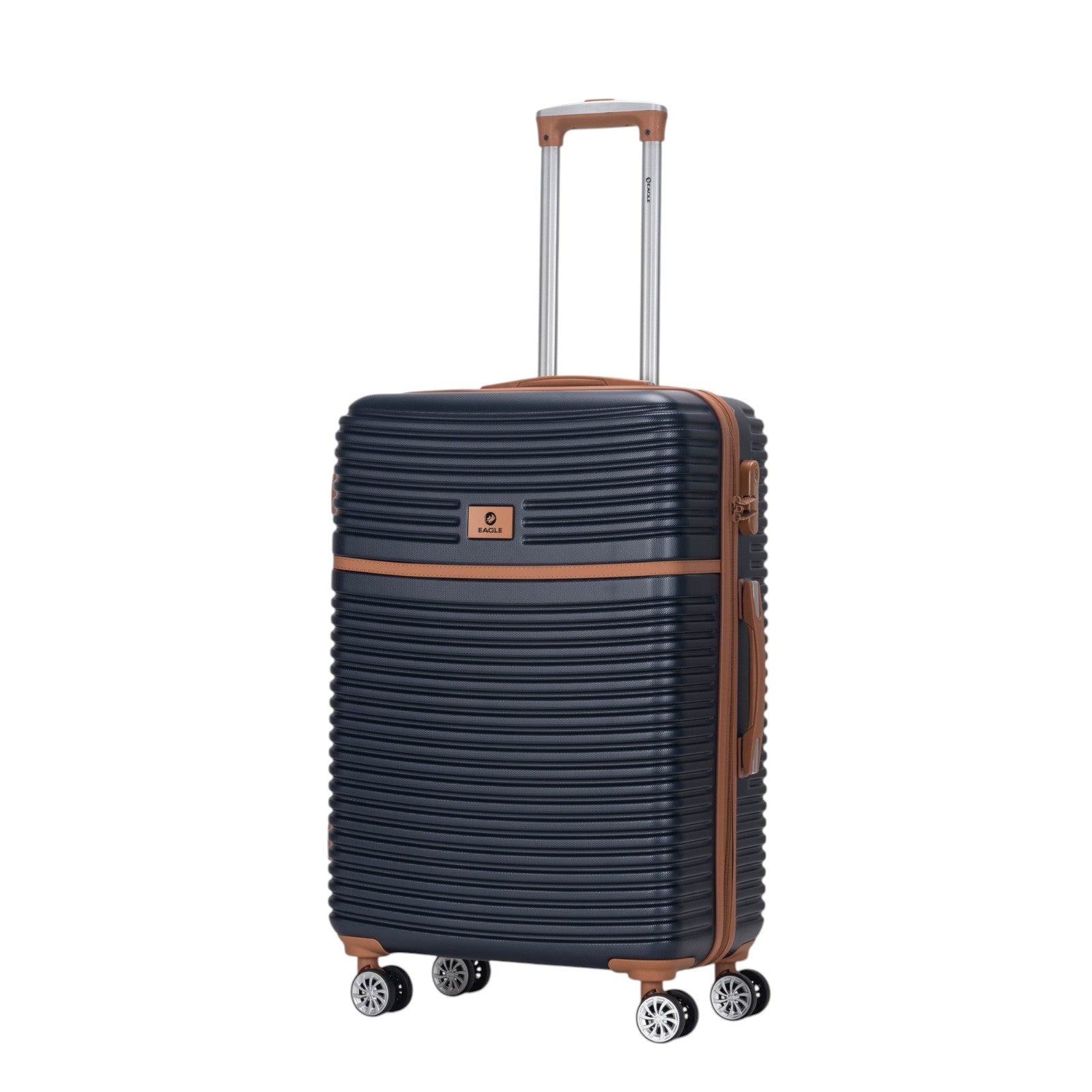 Eagle Lightweight Wheeled Luggage - Durable ABS Carry-On for Seamless Check-In and On-the-Go Adventures - Large