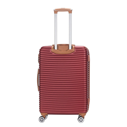 Eagle Lightweight Wheeled Luggage - Durable ABS Carry-On for Seamless Check-In and On-the-Go Adventures - Large