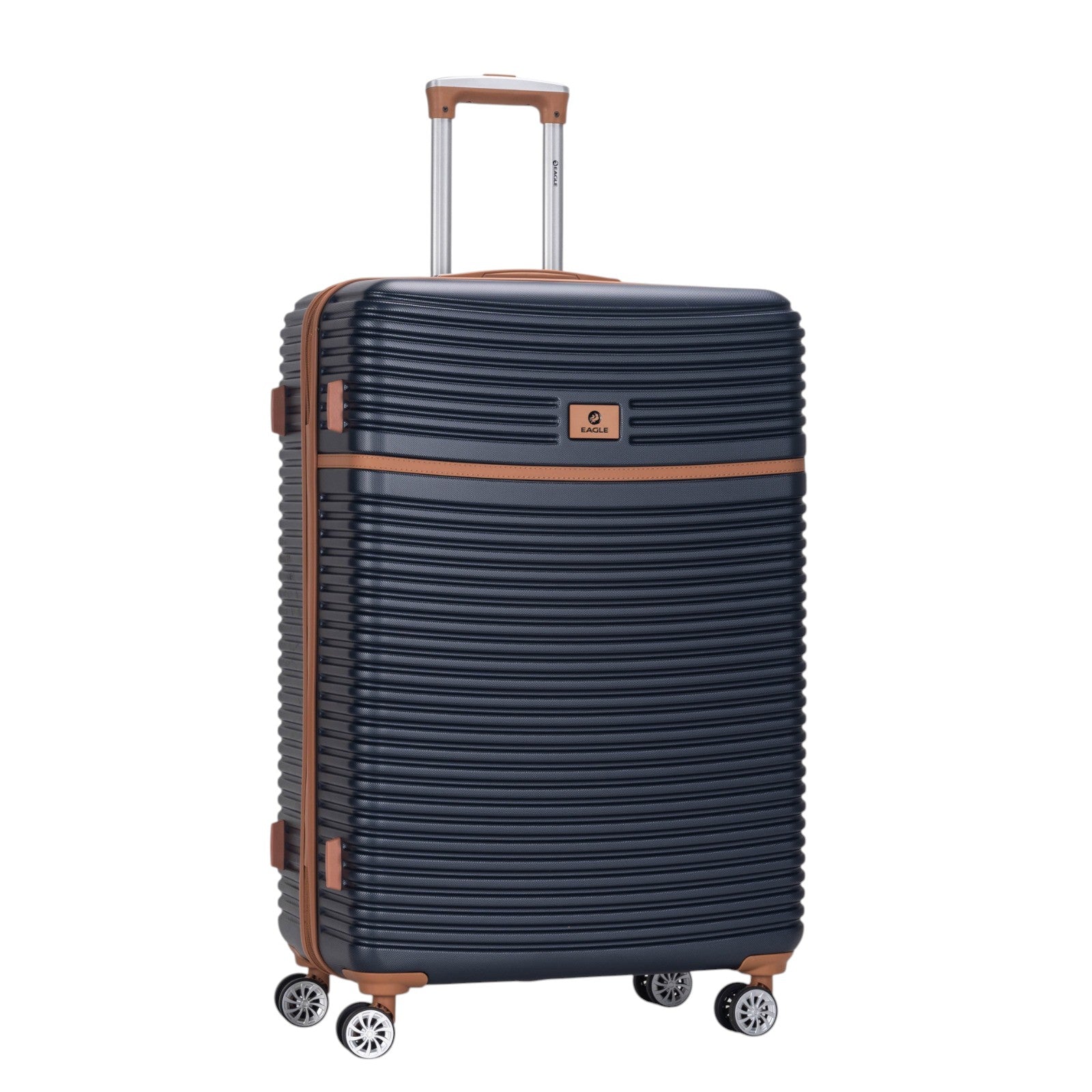 Eagle Lightweight Wheeled Luggage - Durable ABS Carry-On for Seamless Check-In and On-the-Go Adventures - Large