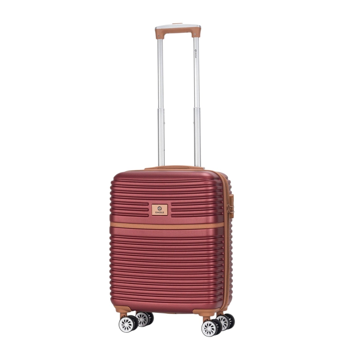 Eagle Lightweight Wheeled Luggage - Durable ABS Carry-On for Seamless Check-In and On-the-Go Adventures - Large