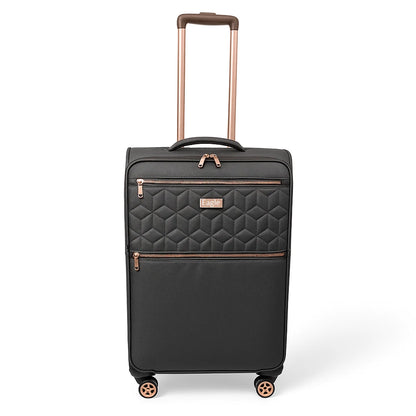 EAGLE Skyper Expandable Softshell Luggage - Super Light, 8-Wheel Spinner - Large