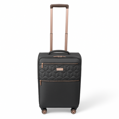 EAGLE Skyper Expandable Softshell Luggage - Super Light, 8-Wheel Spinner - Large