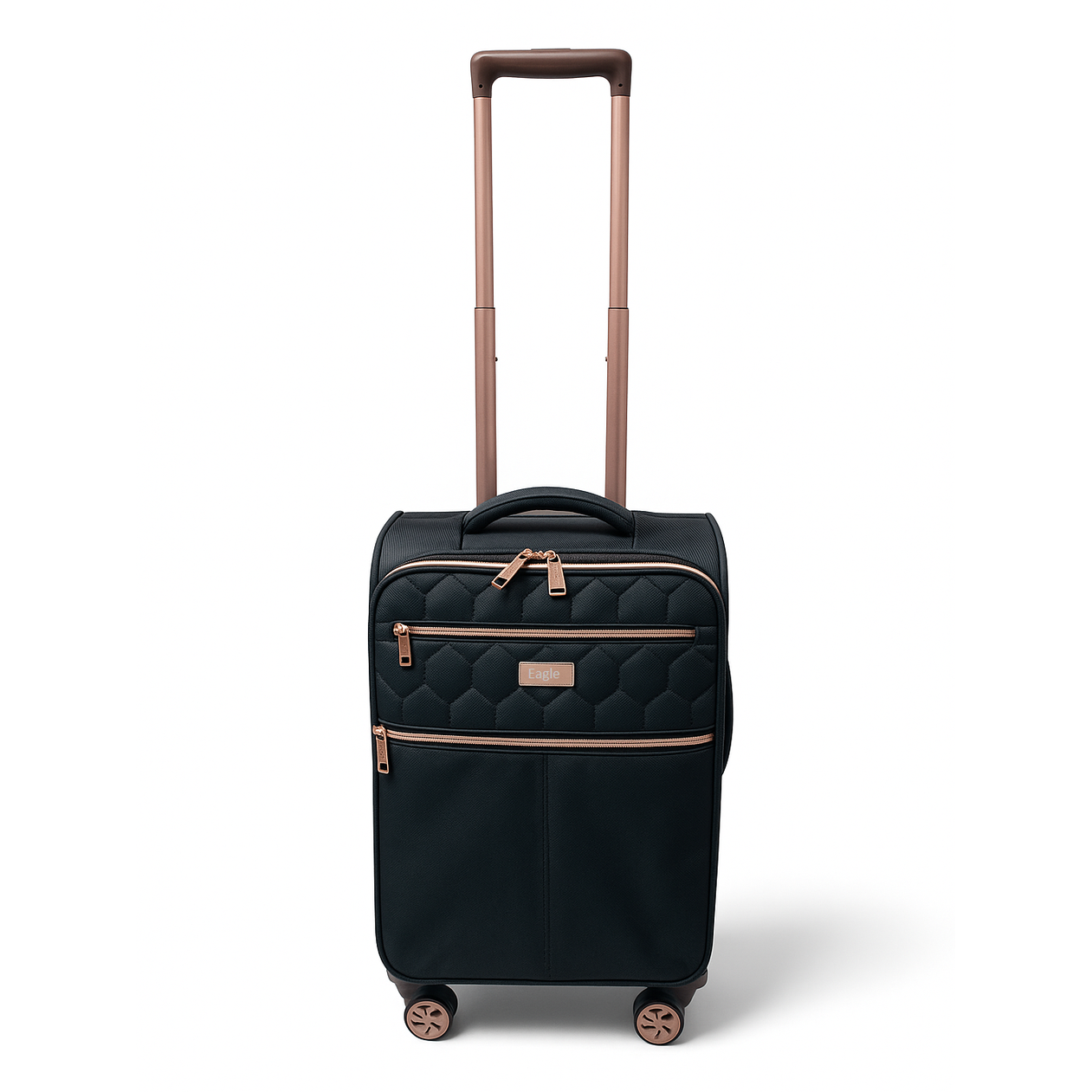 EAGLE Skyper Expandable Softshell Luggage - Super Light, 8-Wheel Spinner - Large