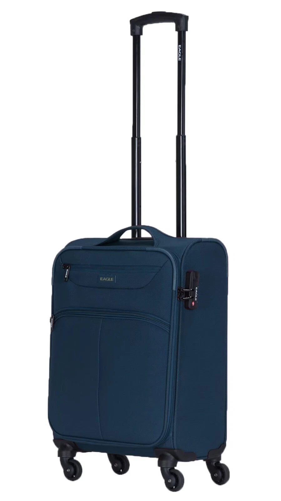 Eagle Super Lightweight 4 Wheels Spinner Soft Shell Expandable Luggage - Extra Large