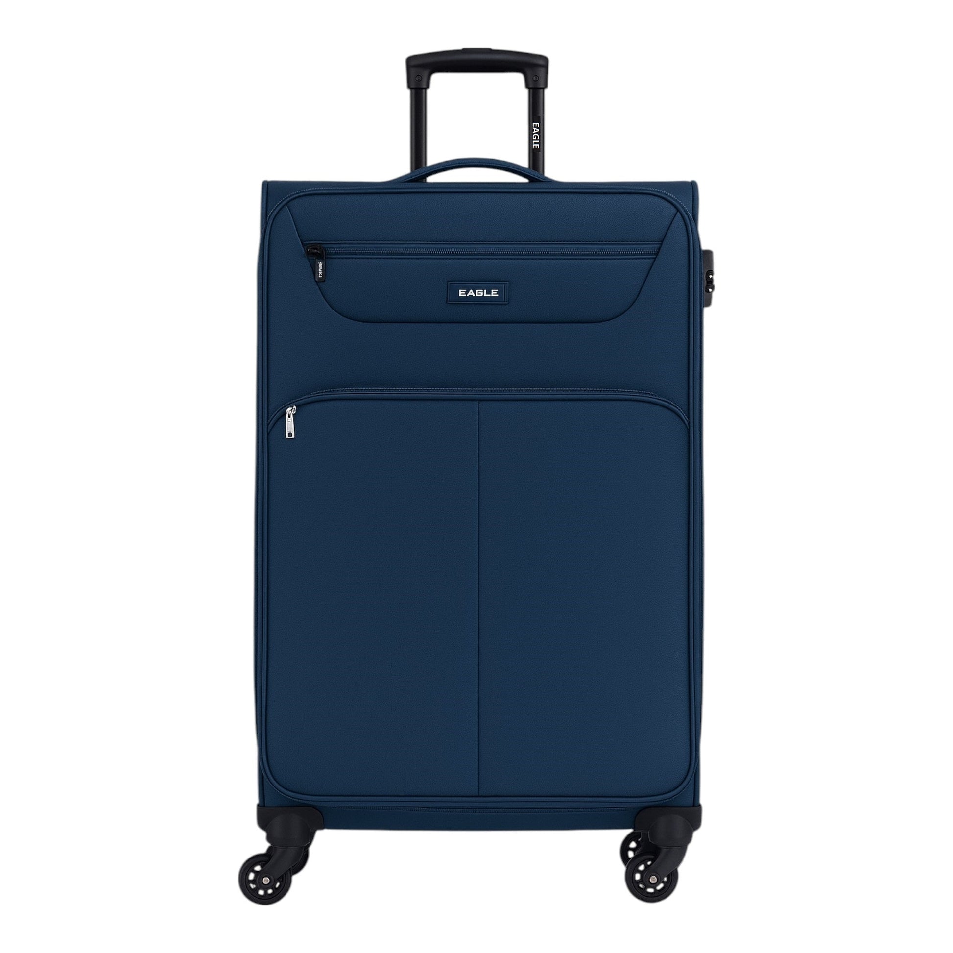 Eagle Super Lightweight 4 Wheels Spinner Soft Shell Expandable Luggage - Extra Large