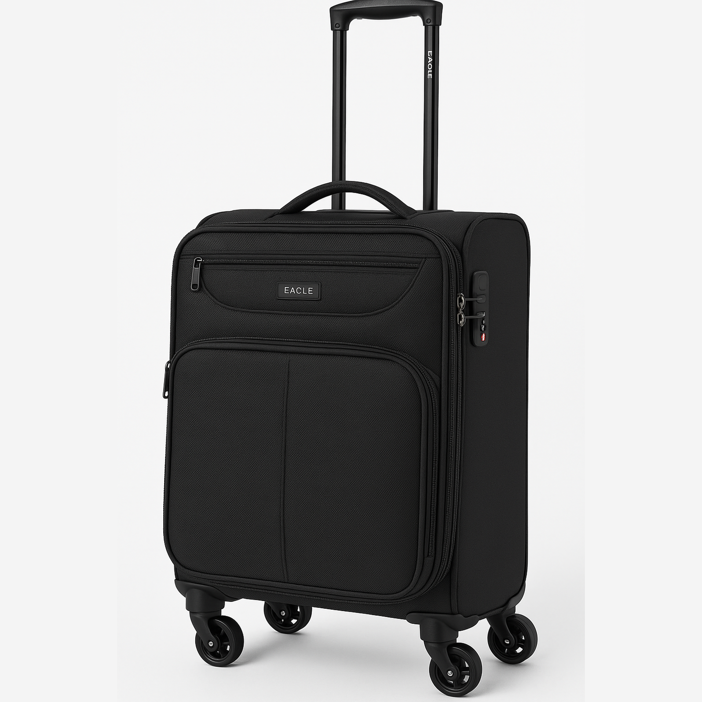 Eagle Super Lightweight 4 Wheels Spinner Soft Shell Expandable Luggage - Extra Large