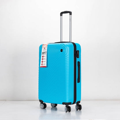 Eagle Air Spritz Lightweight ABS Hard Shell 4 Wheels Teal - Easy Luggage
