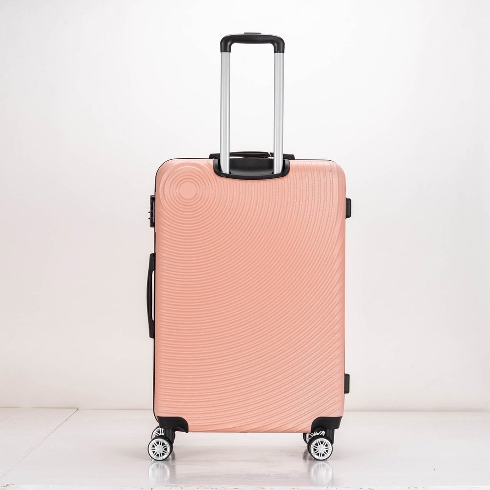 Eagle Air Spritz Lightweight ABS Hard Shell 4 Wheels Rose Gold - Easy Luggage