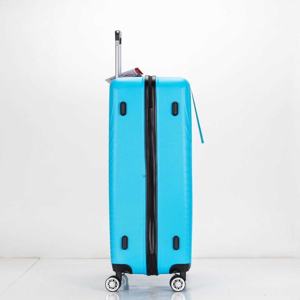 Eagle Air Spritz Lightweight ABS Hard Shell 4 Wheels Teal - Easy Luggage