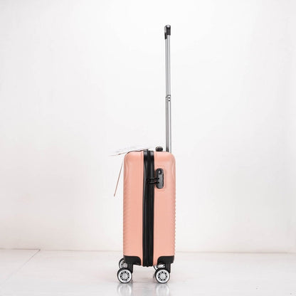 Eagle Air Spritz Lightweight ABS Hard Shell 4 Wheels Rose Gold - Easy Luggage