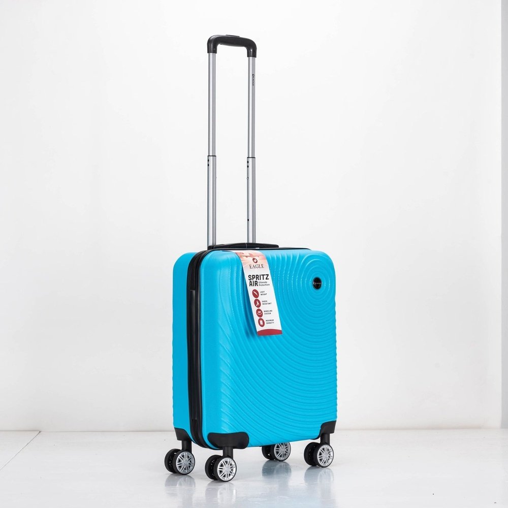 Eagle Air Spritz Lightweight ABS Hard Shell 4 Wheels Teal - Easy Luggage