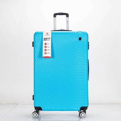 Eagle Air Spritz Lightweight ABS Hard Shell 4 Wheels Teal - Easy Luggage