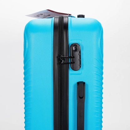Eagle Air Spritz Lightweight ABS Hard Shell 4 Wheels Teal - Easy Luggage