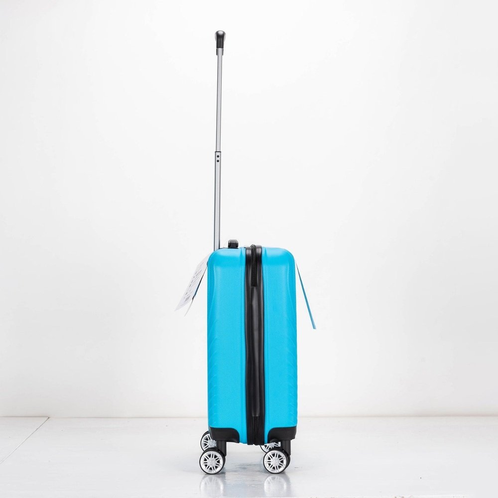 Eagle Air Spritz Lightweight ABS Hard Shell 4 Wheels Teal - Easy Luggage