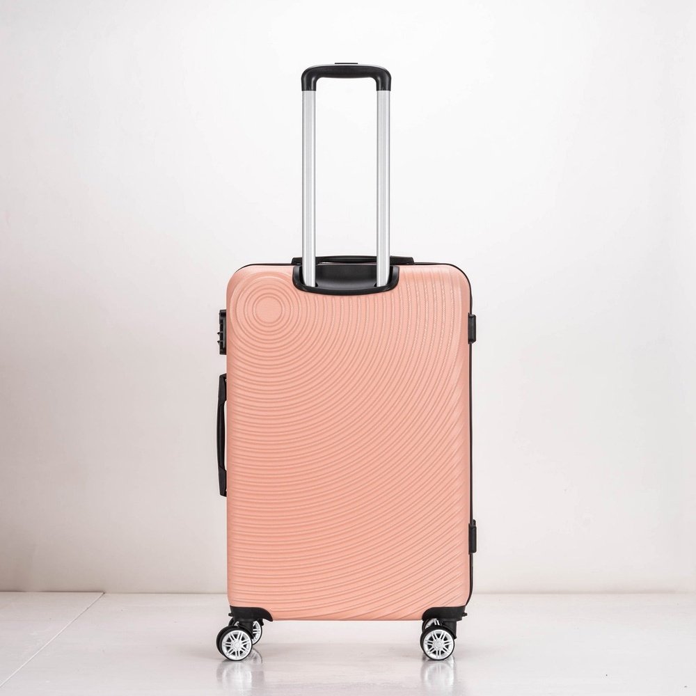 Eagle Air Spritz Lightweight ABS Hard Shell 4 Wheels Rose Gold - Easy Luggage