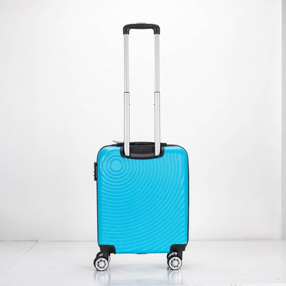 Eagle Air Spritz Lightweight ABS Hard Shell 4 Wheels Teal - Easy Luggage