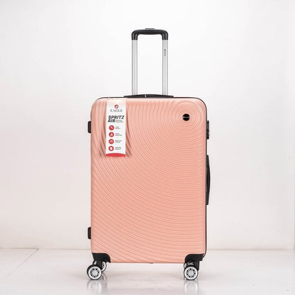Eagle Air Spritz Lightweight ABS Hard Shell 4 Wheels Rose Gold - Easy Luggage
