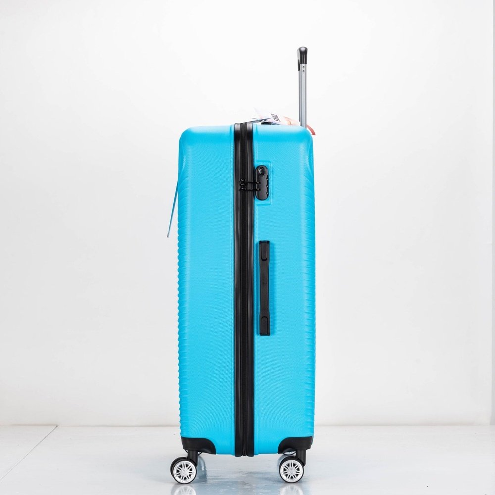 Eagle Air Spritz Lightweight ABS Hard Shell 4 Wheels Teal - Easy Luggage