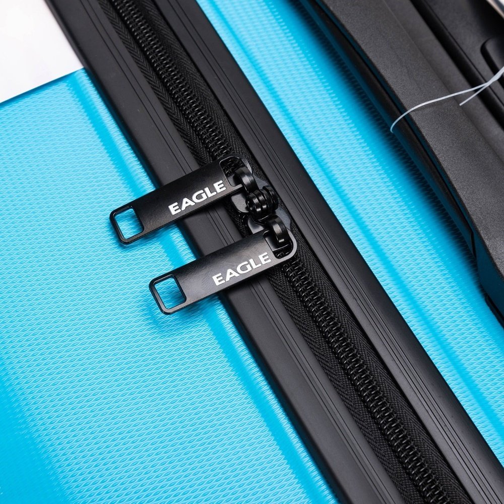 Eagle Air Spritz Lightweight ABS Hard Shell 4 Wheels Teal - Easy Luggage
