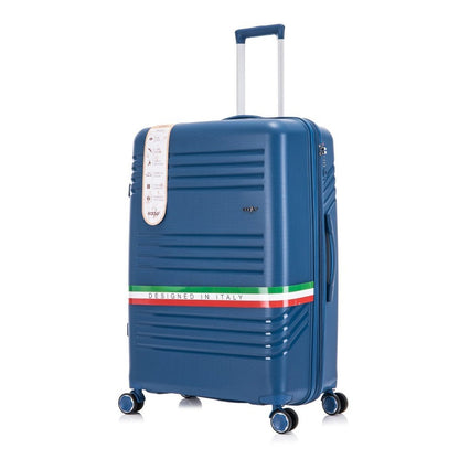 Eagle Trolley Case 20-inch blue suitcase – lock detail