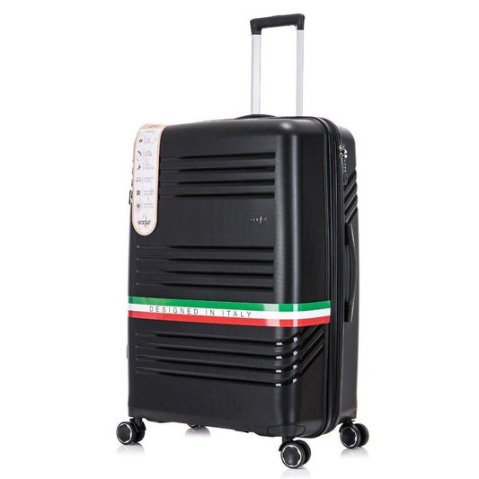 Eagle Trolley Case 20-inch black suitcase – lock detail