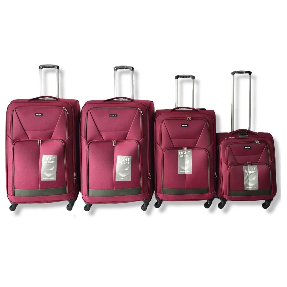 Eagle Capacity burgundy bag – wheel detail