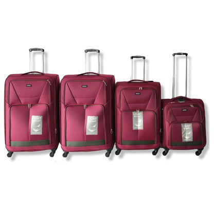 Eagle Capacity burgundy bag – wheel detail